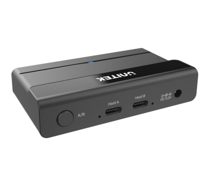 Przełącznik KVM Unitek 4x USB-A 5Gbps (aktywny)